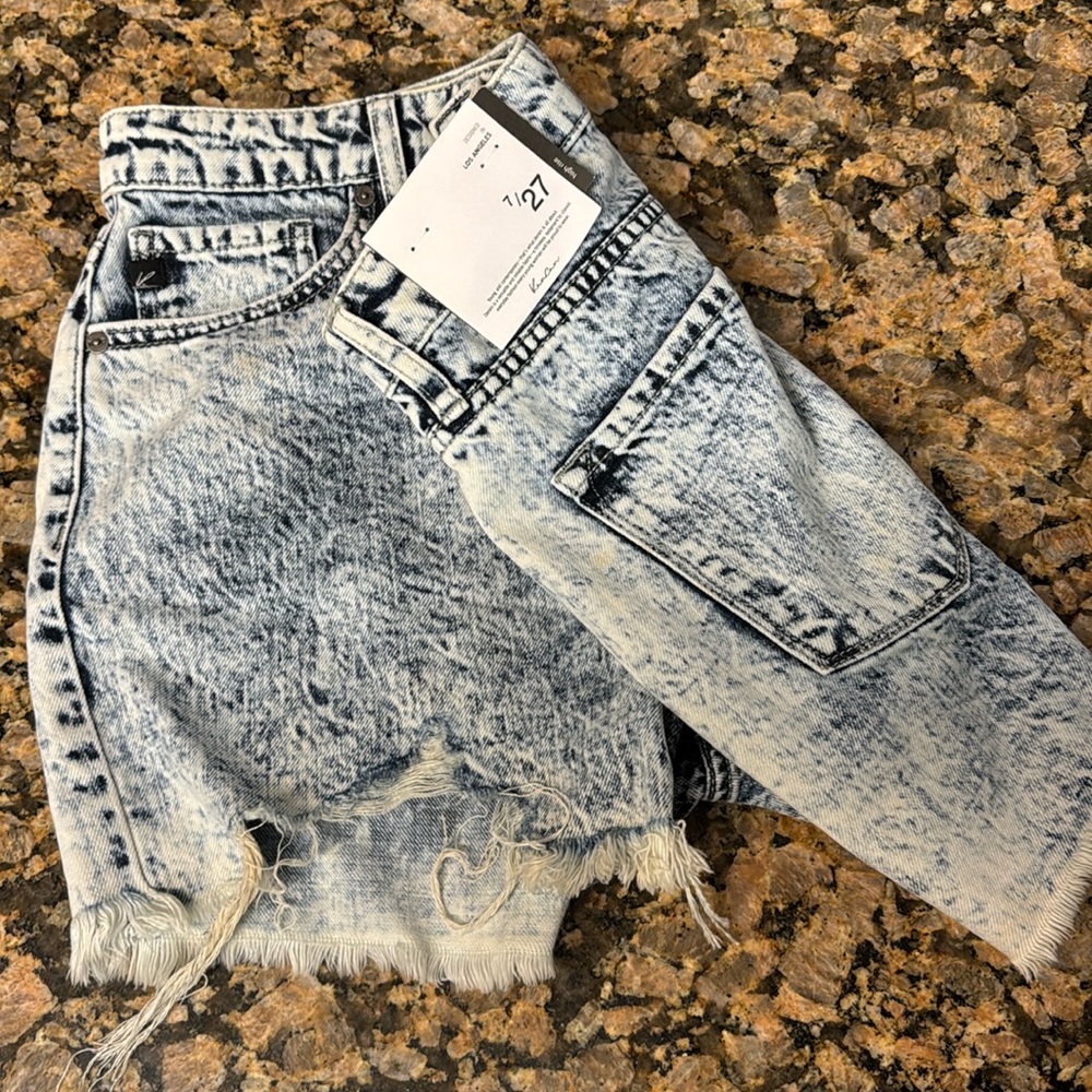 Kancan High Rise Mom Shorts